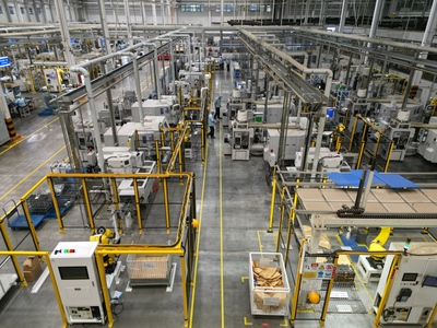 分秒间的智造力 6.5秒生产一台压缩机，51秒下线一辆整车